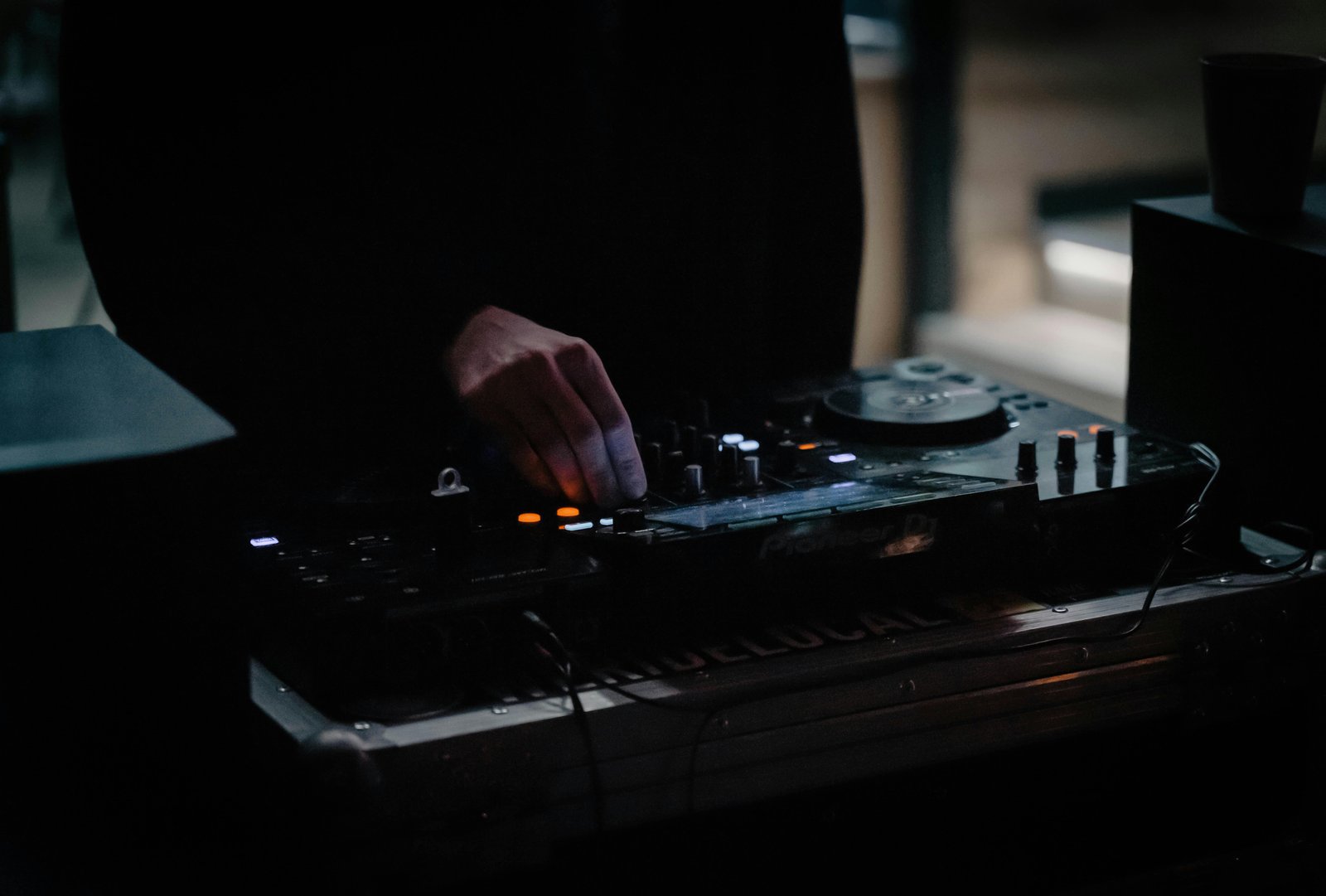 live DJ at a club