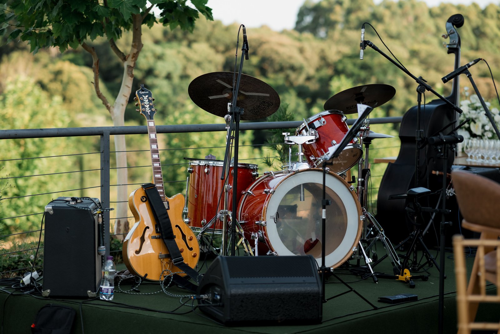 Artists performing at an event in Mumbai